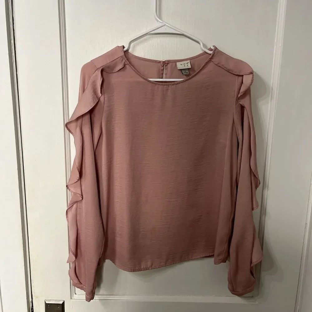 Rose colored blouse